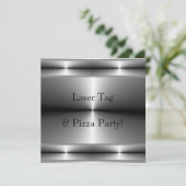 Jongens Elk nummer Verjaardag Party Sjabloon Kaart (Staand voorkant)