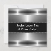 Jongens elk nummer verjaardagsfeestje kaart (Voorkant)