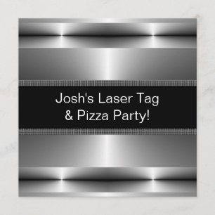 Jongens elk nummer verjaardagsfeestje kaart