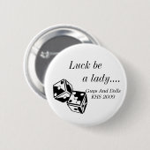 Jongens en dolls Promo Pin Ronde Button 5,7 Cm (Voorkant /achterkant)