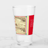 Jongens en hun speelgoed vakantie glas (Voorkant)