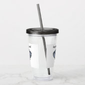 Jongens- en meisjesliefdesweeshuizen acryl drinkbeker (Links)