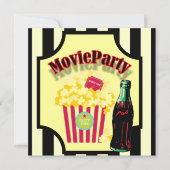 Jongens Film Verjaardag Party Uitnodiging (Voorkant)