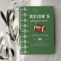 Jongens Football Eerste Jaar Down 1st Verjaardagsf