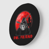 Jongens, Friend Beagle Dog Halloween Dog Vampire G Grote Klok (Hoek)