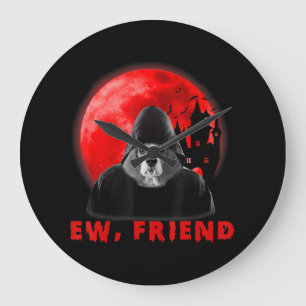 Jongens, Friend Beagle Dog Halloween Dog Vampire G Grote Klok