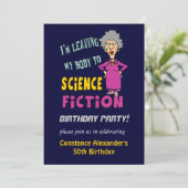 Jongens Funny Birthday Party Kaart (Staand voorkant)