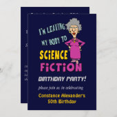 Jongens Funny Birthday Party Kaart (Voorkant / Achterkant)