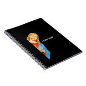 Jongens Funny citeert Jezus Meme Ik zag dat Christ Notitieboek (Rechterzijde)