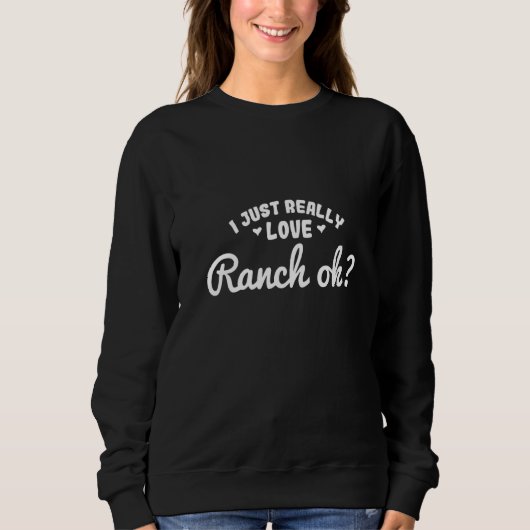 Jongens Funny, ik heb ranch op mijn ranch gezet, R Trui (Voorkant)