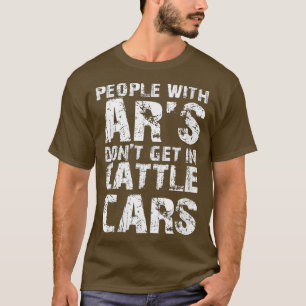 Jongens Funny Sarcastic Mensen met AR's komen niet T-shirt