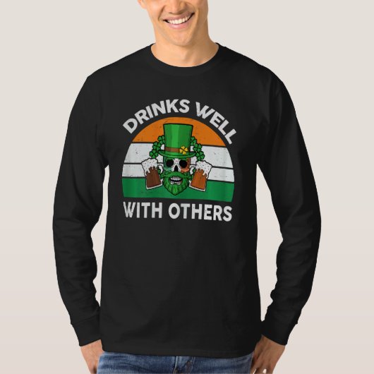Jongens Funny St Patricks Day Drink Drinken T-shirt (Voorkant)