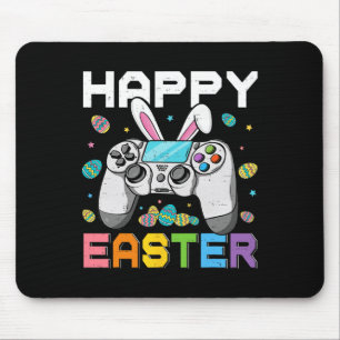 Jongens Gamer Happy Paasdag Videogames Bunny Gami Muismat