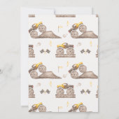 Jongens Gele Monster Truck Bash Verjaardag Kaart (Achterkant)