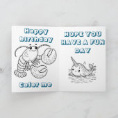 Jongens gelukkige verjaardagskaart personaliseren  bedankkaart (Binnen)