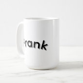 Jongens genaamd Frank, Koffiemok (Voorkant links)