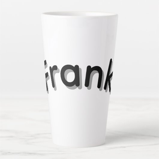 Jongens genaamd Frank, Latte Mok (Voorkant)