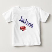 jongens genaamd Jackson Name with Fire Engine, (Voorkant)