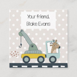 Jongens Gepersonaliseerde Eigenzinnige Apparatuur  Informatiekaartje