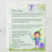 Jongens Gepersonaliseerde Fairy Letter Magical Kee (Voorkant)
