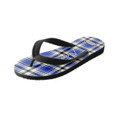 Jongens geruite teenslippers HAMbWG Kids teenslipp (Schuin)