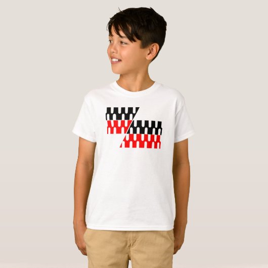 Jongens grafische T-shirt (Voorkant volledig)