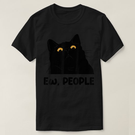 Jongens grappige Black Cat minnaar voor vrouwen ma T-shirt (Design voorkant)