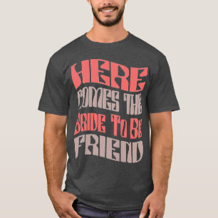 Jongens grappige vriendenkring om zich op te richt t-shirt