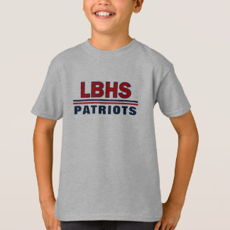 Jongens Grey Patriots T-shirt