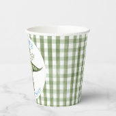 Jongens Groene Stomp Chomp Roar Dinosaurus 1e verj Papieren Bekers (Links)