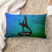 Jongens Gymnastiek Gepersonaliseerd Sierkussen Kussen (Deken)