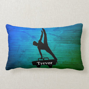 Jongens Gymnastiek Gepersonaliseerd Sierkussen Kussen
