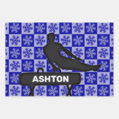 Jongens Gymnastiek Kerst Wrapping Papieren Bladset Inpakpapier Vel (Voorkant 3)