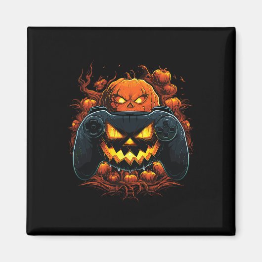 Jongens Halloween Shirten Gaming Controller Hallow Magneet (Voorkant)