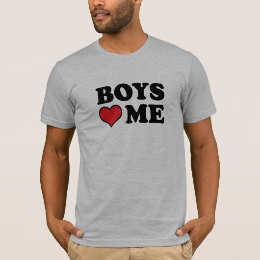 JONGENS HEBBEN VAN ME GEHOUDEN T-SHIRT (Voorkant)