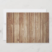 Jongens Herten Jacht Verjaardag Uitnodiging (Achterkant)