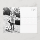 Jongens High School Afstuderen Foto-uitnodigingen Uitnodiging Briefkaart (Achterkant)