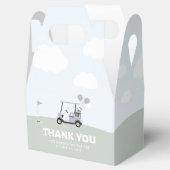 Jongens Hole-in-One Golf 1e verjaardag Bedankdoosjes (Geopend)