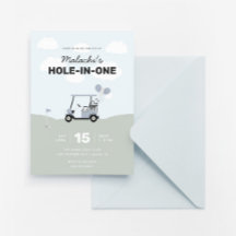 Jongens Hole-in-One Golf 1e verjaardag