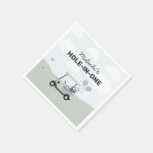 Jongens 'Hole-in-One Golf 1e verjaardag welkomstbo Servet (Hoek)