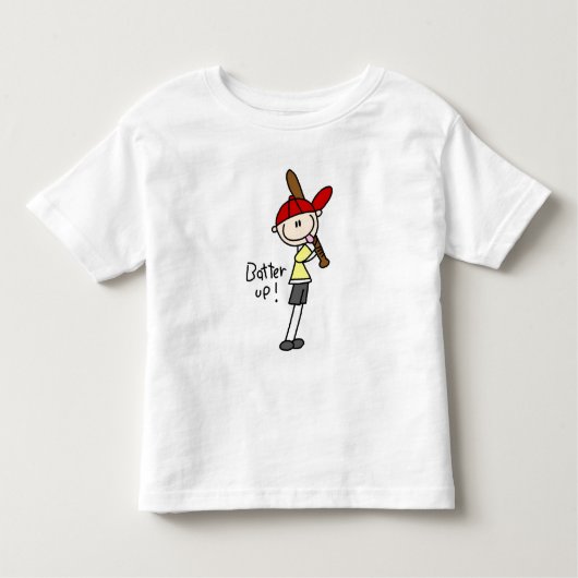 Jongens Honkbal Batter Up Tshirts en geschenken (Voorkant)