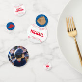 Jongens honkbal thema verjaardag confetti (Groep)