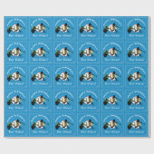 Jongens honkbalthema Verpakkingspapier Cadeaupapier (Vlak)