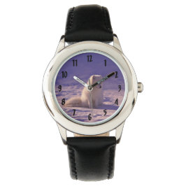 Jongens horloge met witte vos