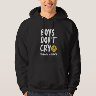 Jongens huilen niet hoodie