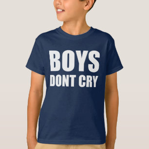 Jongens huilen niet t-shirt