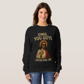 Jongens, ik heb nooit gezegd dat Jezus Trui (Voorkant volledig)