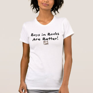 Jongens in boeken zijn beter!  Gepersonaliseerd T-shirt