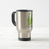 Jongens in de stadslandbouw Revel Mug Reisbeker (Voorkant links)
