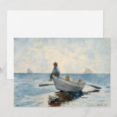 Jongens in een Dory | Winslow Homer (Voorkant / Achterkant)